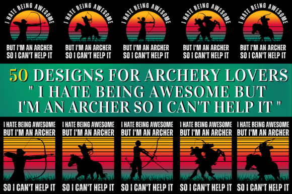 Archery Lovers: Quote #6 Vol 01 W Text for Crafters