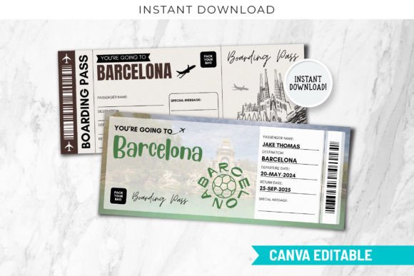 Barcelona Surprise Trip Gift Ticket: The Ultimate Reveal