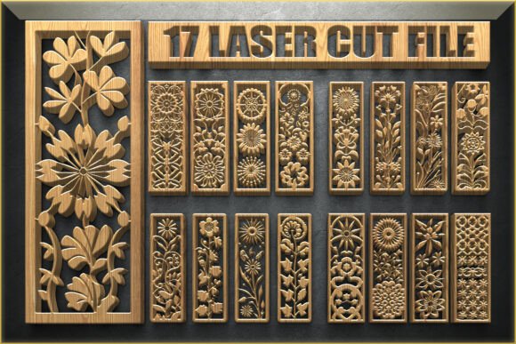 Floral Border Laser Cut SVG Designs: Elevate Your Craft Projects