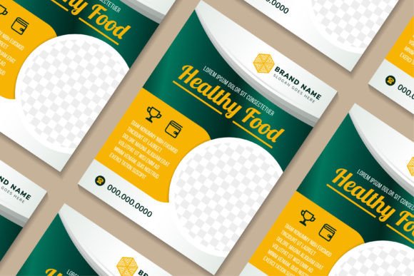 Fresh & Modern: Using the Healthy Food Vertical Banner