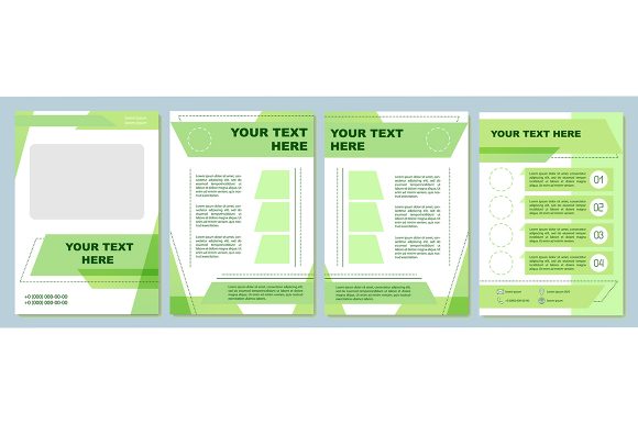 Green Corporate Brochure Template: Your Design Shortcut