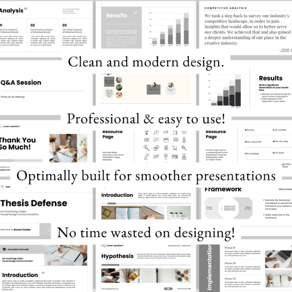 Master Your Defense: The Ultimate Thesis Defense Presentations PPTX