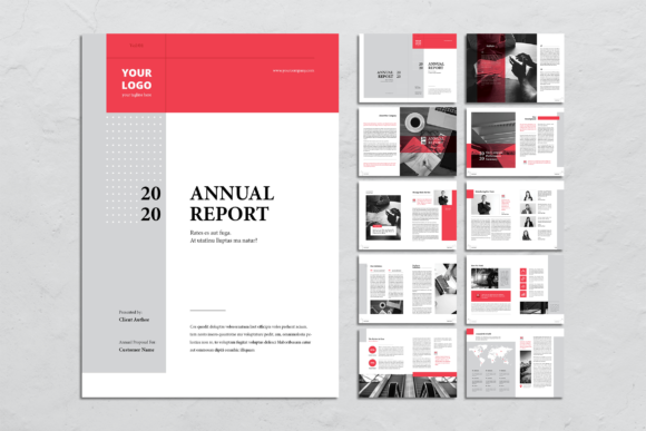 Master Your Yearly Review: The 20-Page Annual Report Template
