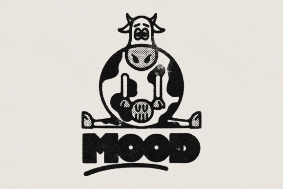 Mood Lazy Cow Cartoon: Unleash Whimsical Charm in Your Designs
