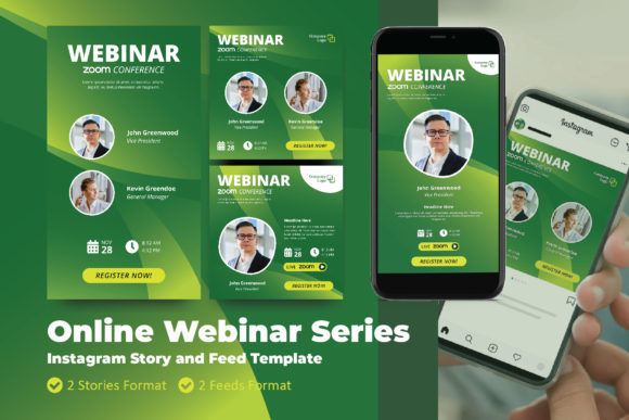 Online Webinar Live Zoom Template: Elevate Your Digital Presence