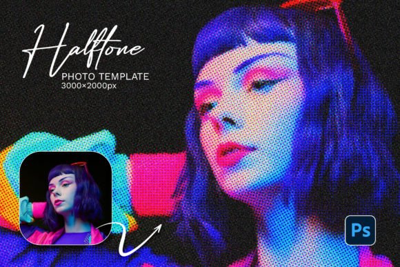 Unlocking Depth: How to Use Halftone Photo Template