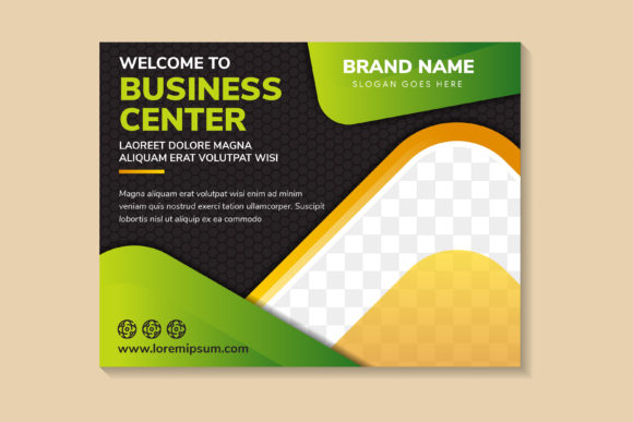 Welcome to Business Center Horizontal Flyer Design